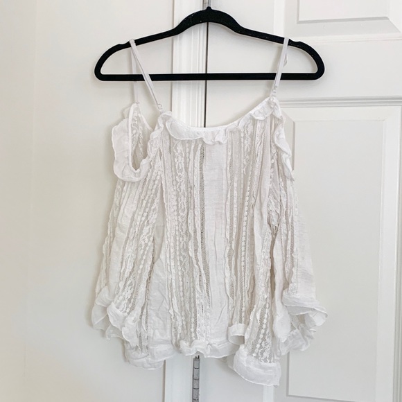 White Lacey Cover Up - Picture 5 of 5